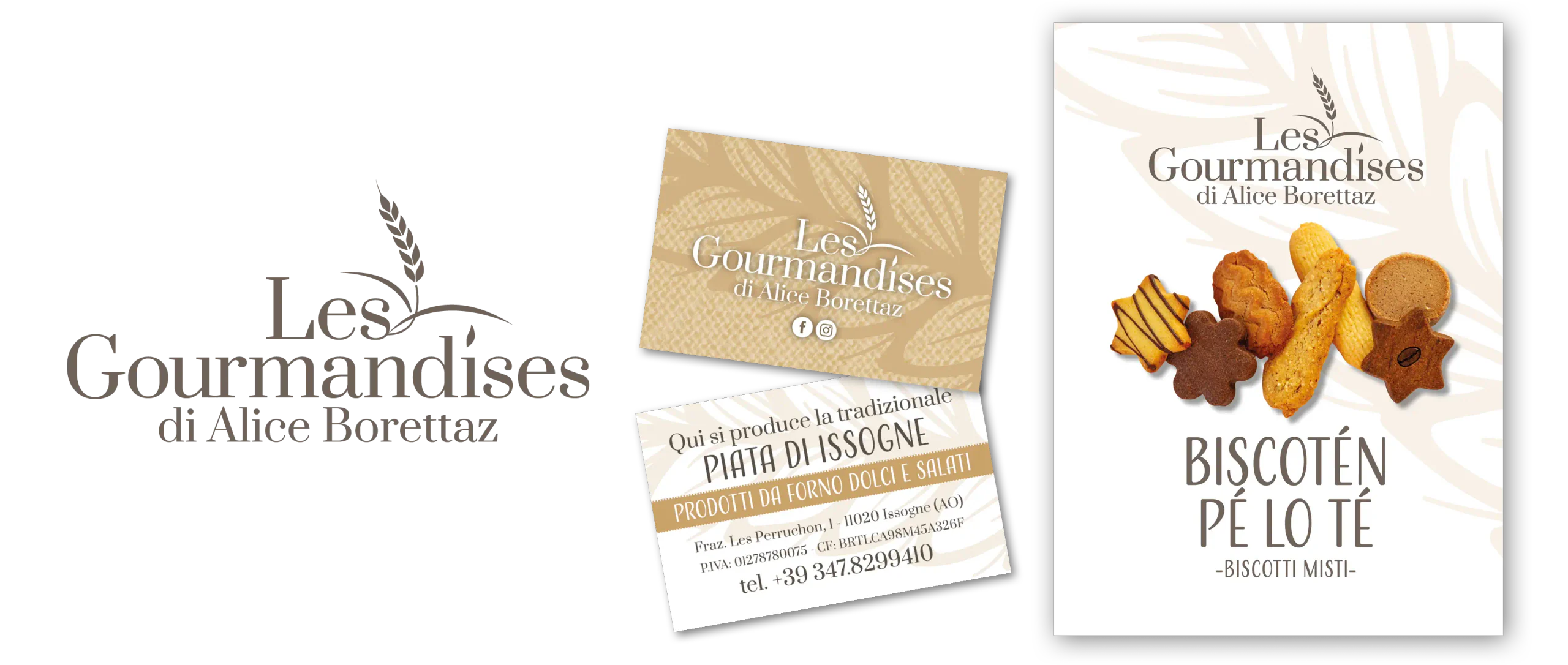 Logo del progetto Les Gourmandises 